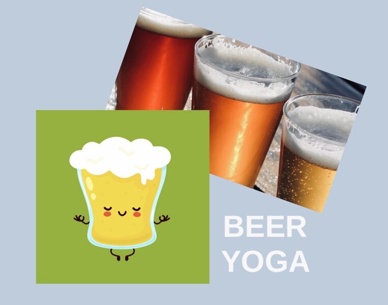 Beer Yoga SINGLE event drop in